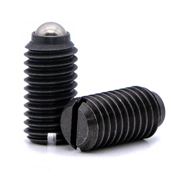 Spring plunger with slot 