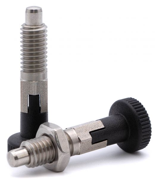 Indexing plunger with rest position