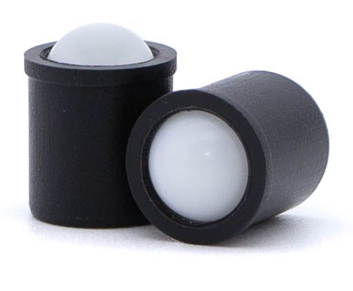 Spring plungers smooth version with collar