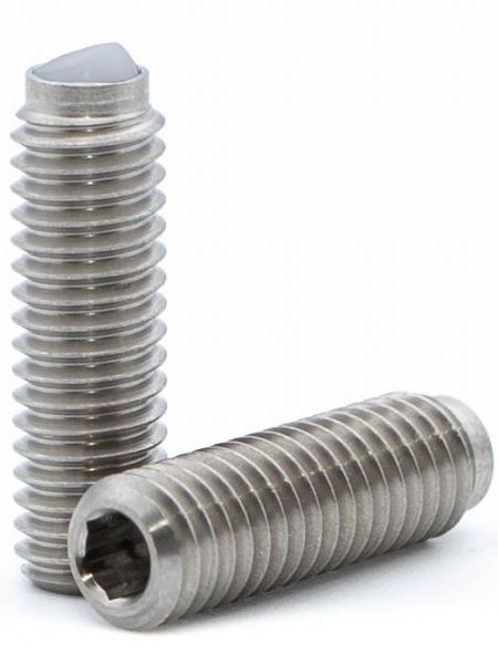 Kugeldruckschraube abgeflacht