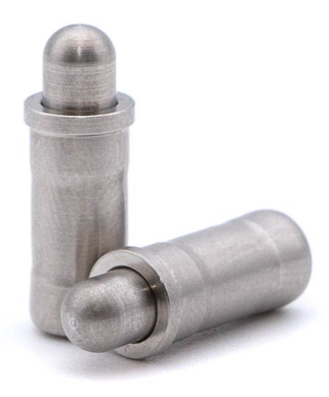 Spring plungers smooth version with collar and bolt