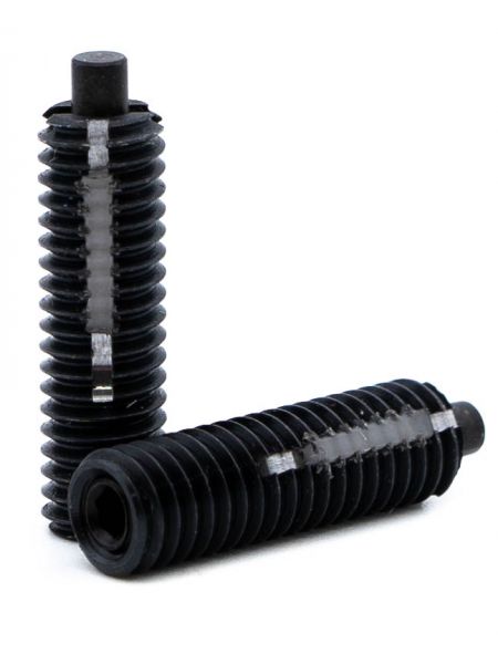 Federnde Druckstücke flach