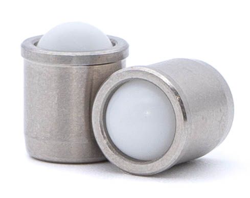 Spring plungers smooth version with collar