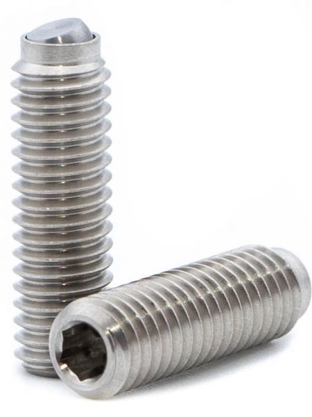 Kugeldruckschraube abgeflacht